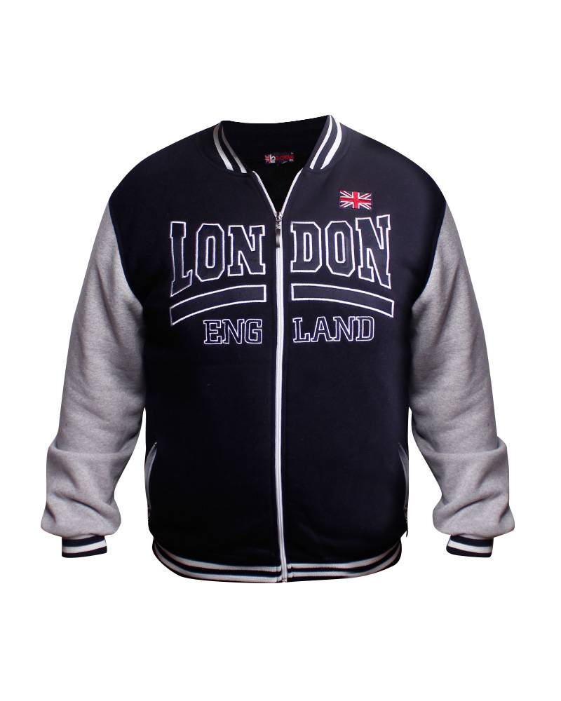 Mens Varsity Jacket London England College Baseball Jacket Sweat Casual