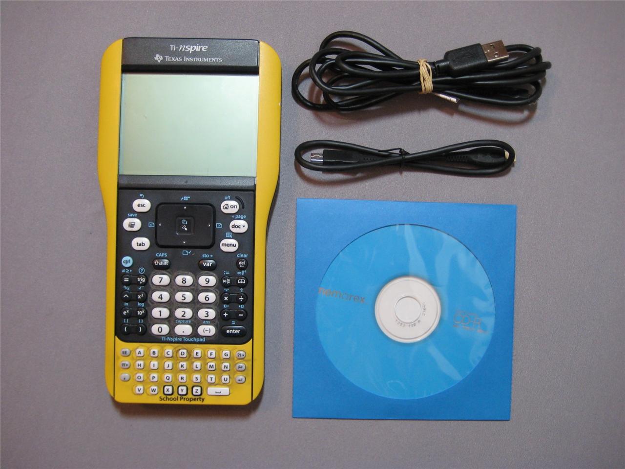 Texas Instruments TINspire Touchpad YELLOW (GREAT CONDITION) No Cover