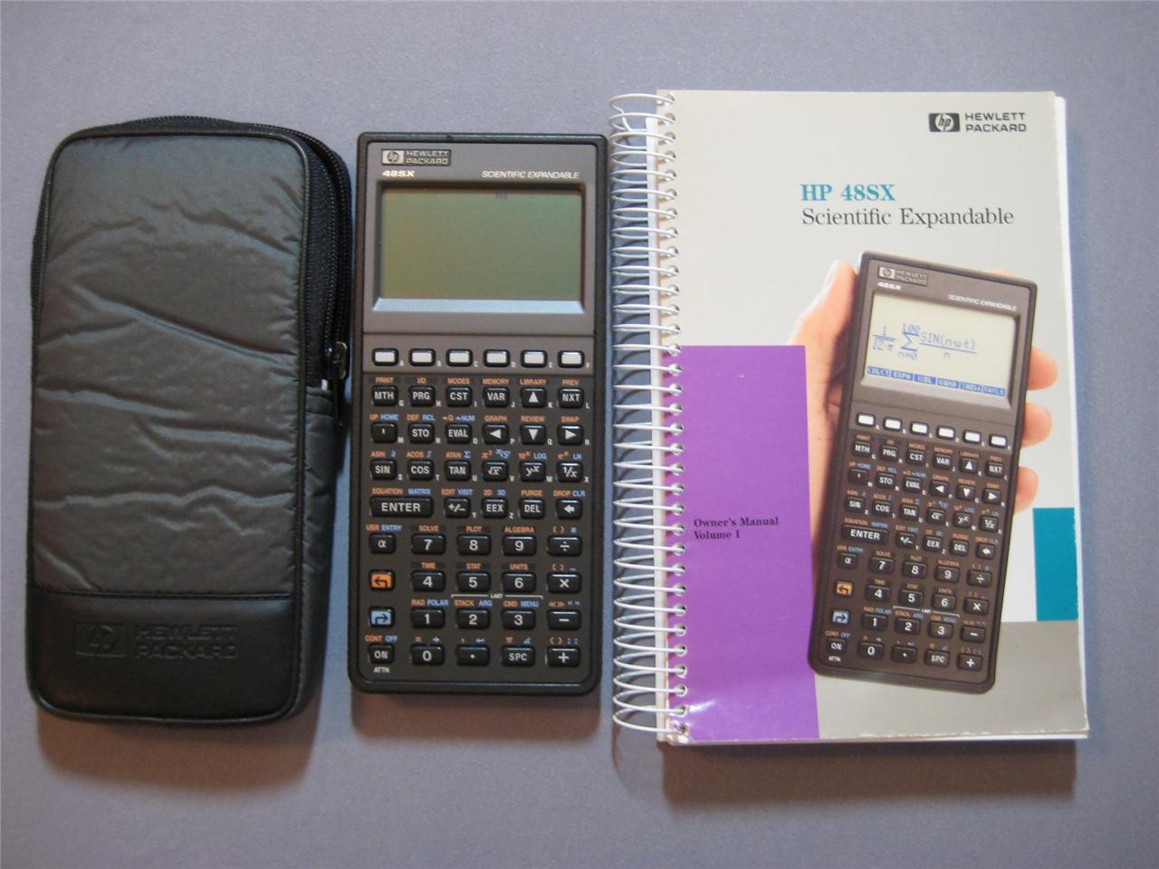 Hewlett Packard HP 48SX Scientific Expandable Calculator (ID 12) eBay