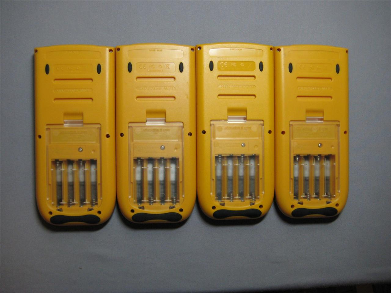 TI84 Plus YELLOW Graphing Calculator GREAT CONDITION (ID121SS) eBay