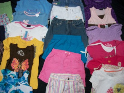  Brand Infant Clothing on Toddler Girls Size 5 Size 6 5 6 Spring Summer Clothes Lot Name Brand