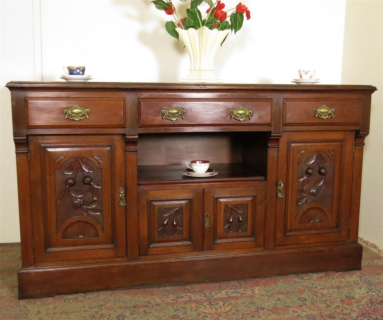 Dresser  cupboard /Cabinet Buffet Credenza Antique / about /Cupboard vintage Sideboard  sydney  /