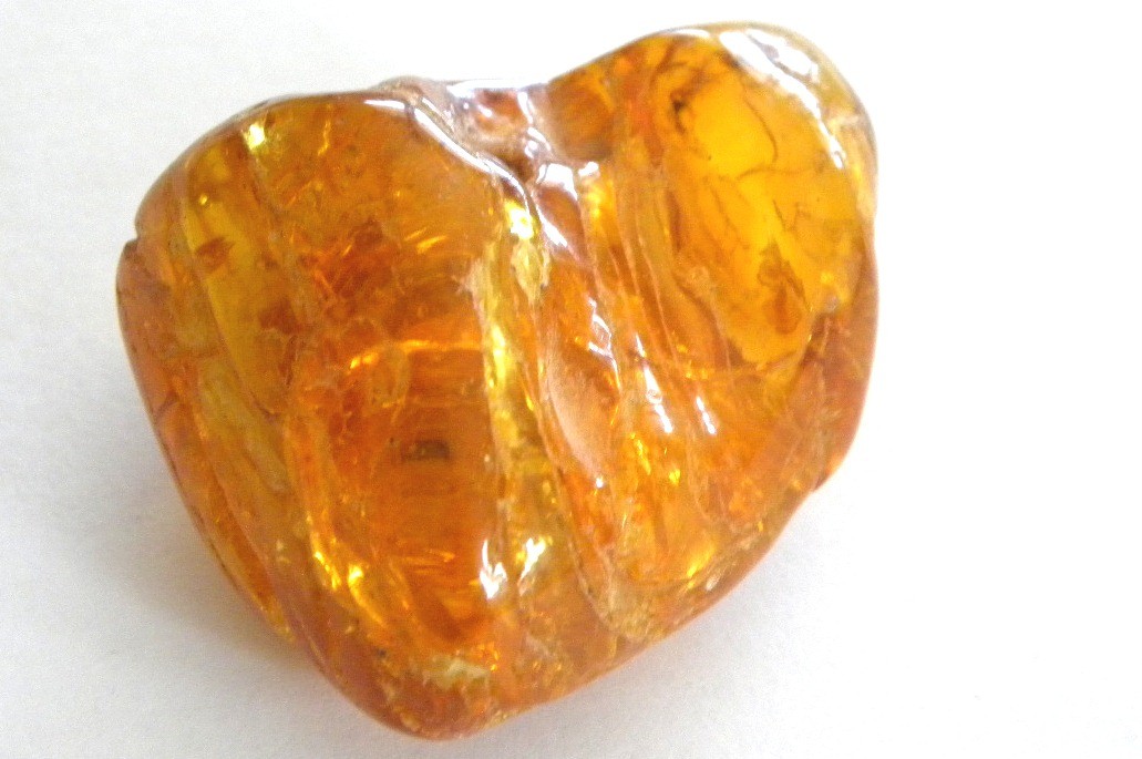 Natural Baltic AMBER Rough Raw Specimen Tumbled Polished 21gms