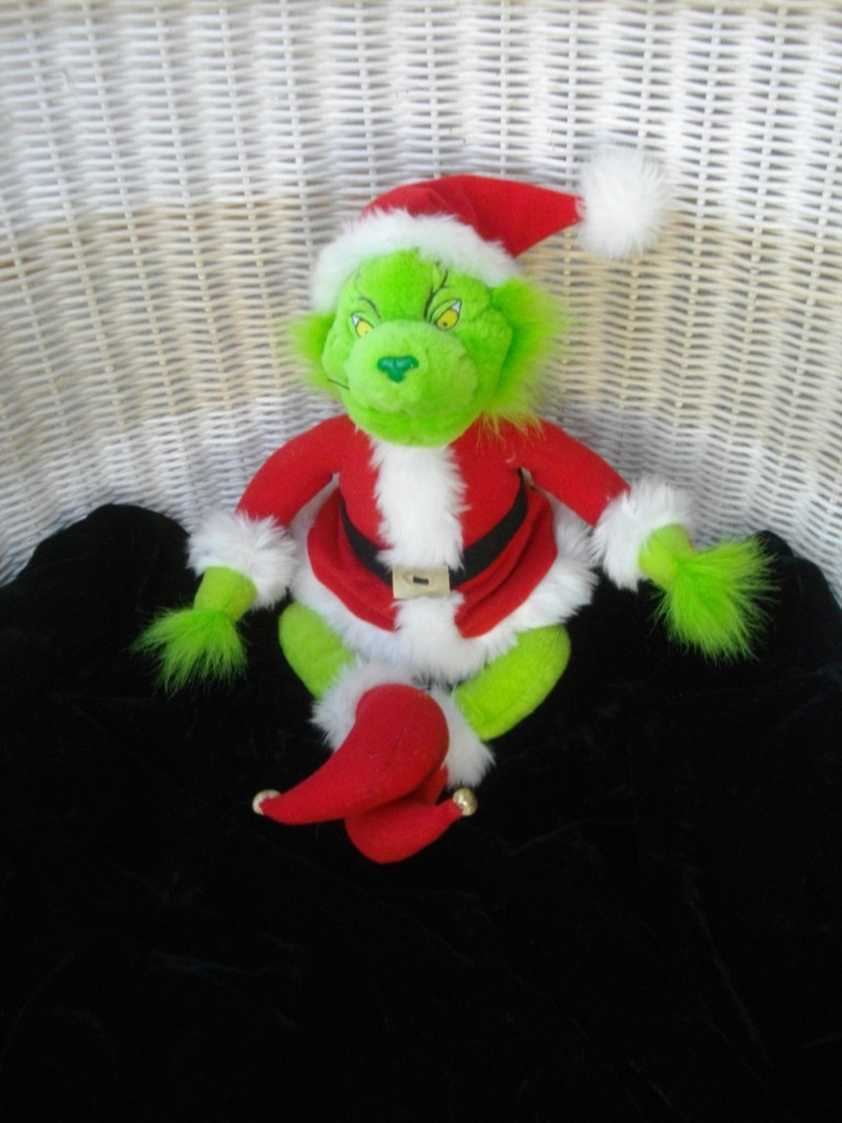 christmas grinch plush toy