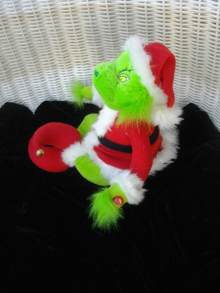singing grinch doll