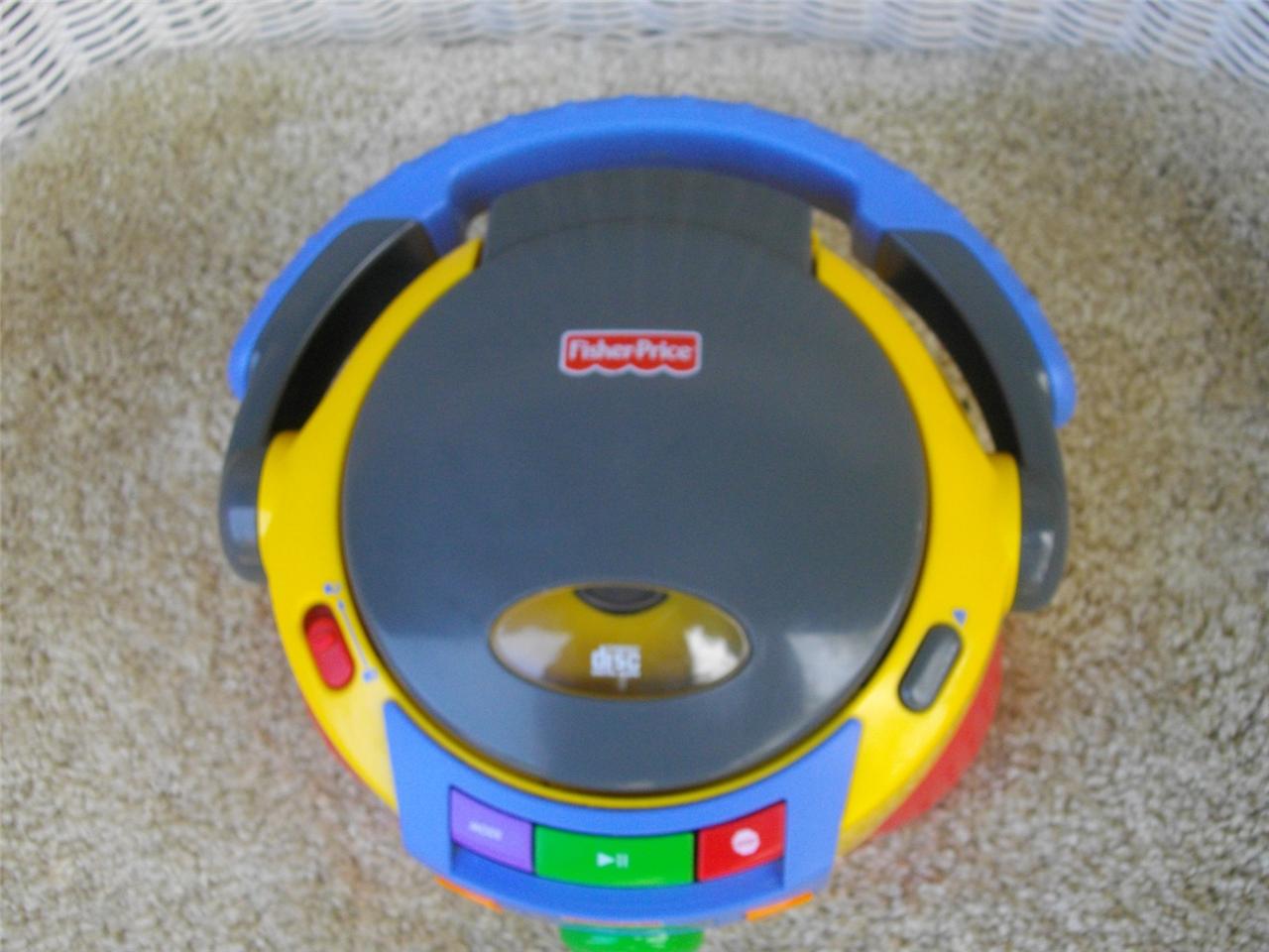 Fisher Price Tuff Stuff Stereo CD player with CD Kids Classics + 4 New