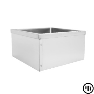 Details about Stainless Steel Floor Mount Mop Sink- 24