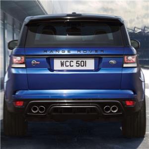 Svr Rear Tail Tailgate Emblem Sticker Badge Range Rover