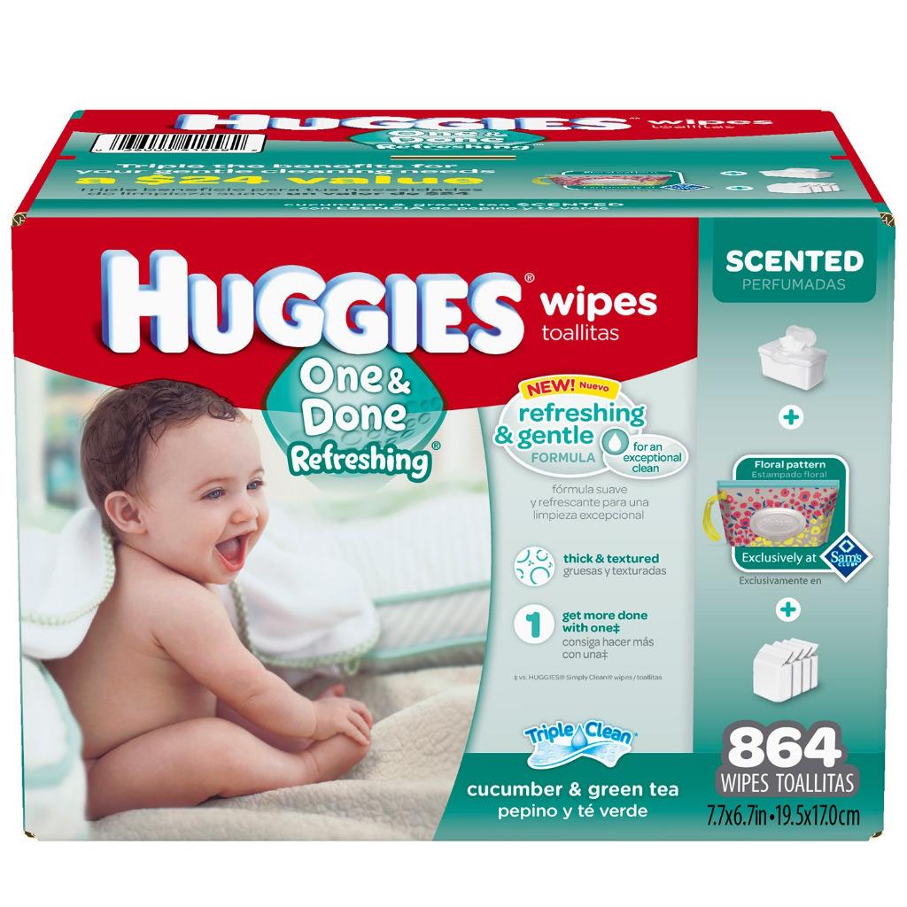 Huggies Natural Refreshing Baby Wipes *Choose Your Kind & Quantity