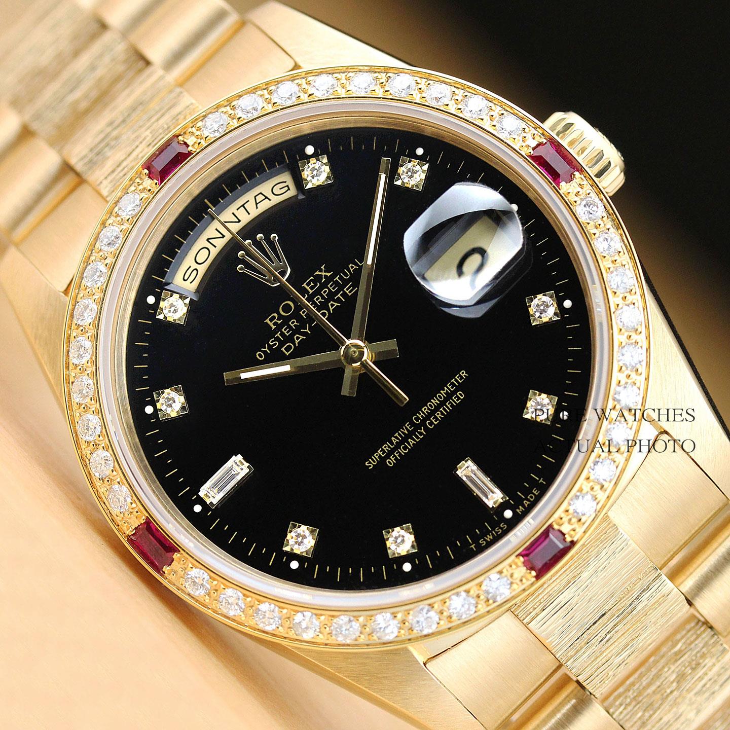 factory rolex diamond watch