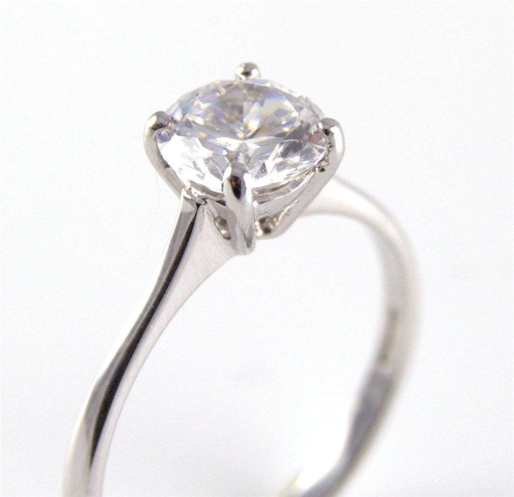 Engagement Ring 2ct Solitaire DiamondUnique 9ct Gold  eBay