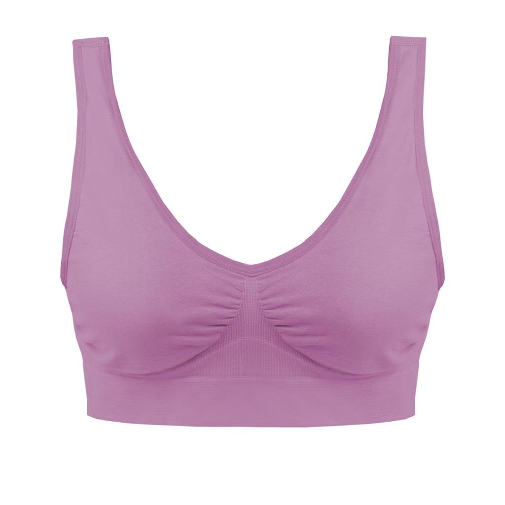 NEW Seamless Sports Style Bra Crop Top Vest Comfort Stretch Bras