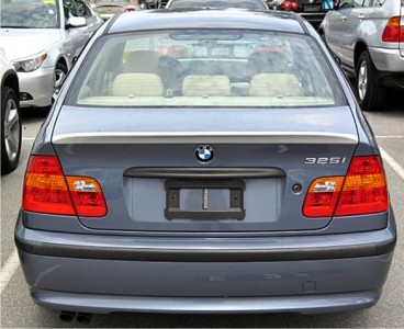Bmw e46 trunk lip install #5