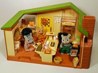 vintage sylvanian families bakery