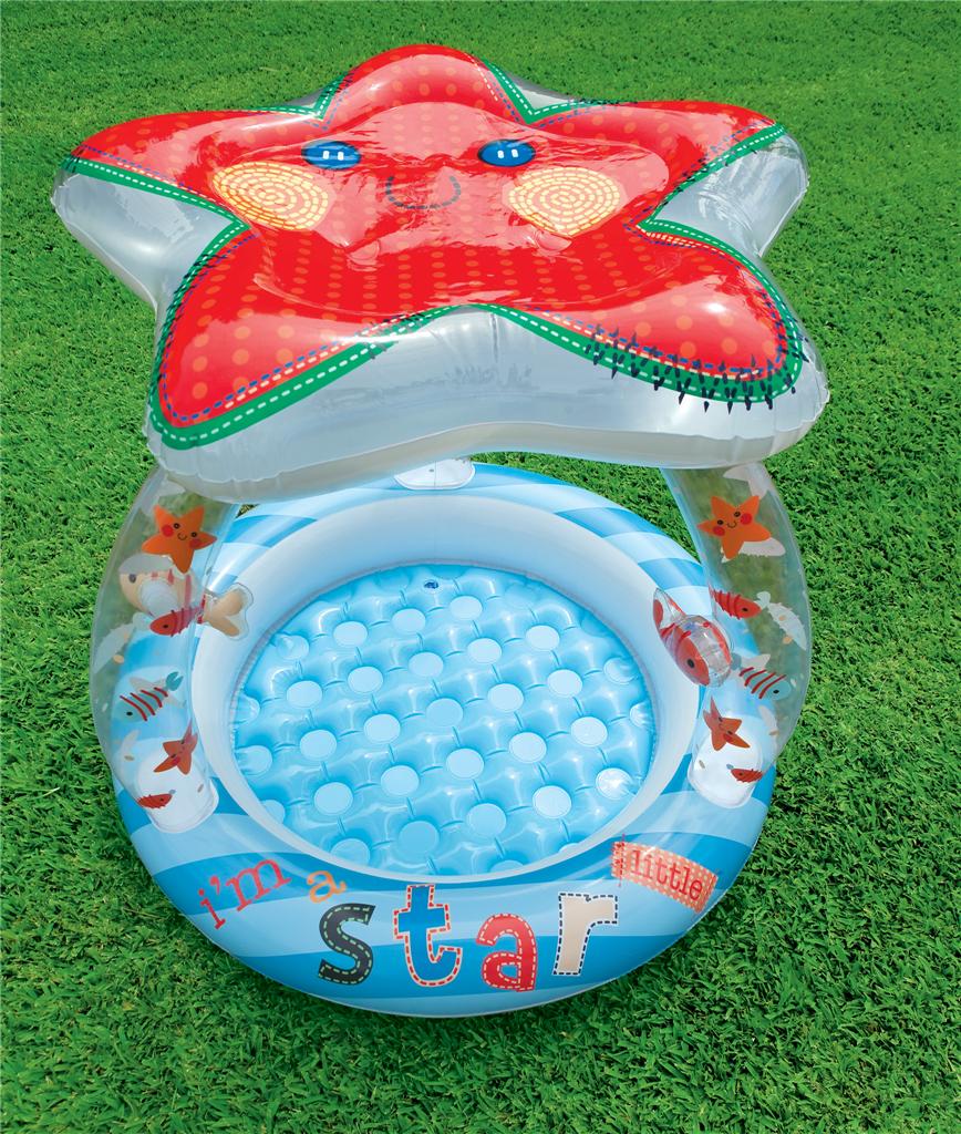 intex 3 ring inflatable pool