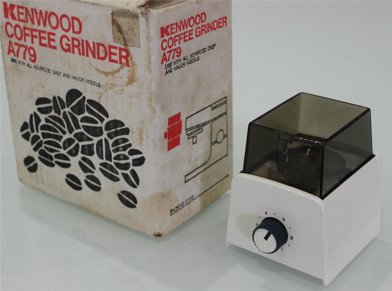 Kenwood Chef Coffee Grinder A779 Attachment Boxed eBay