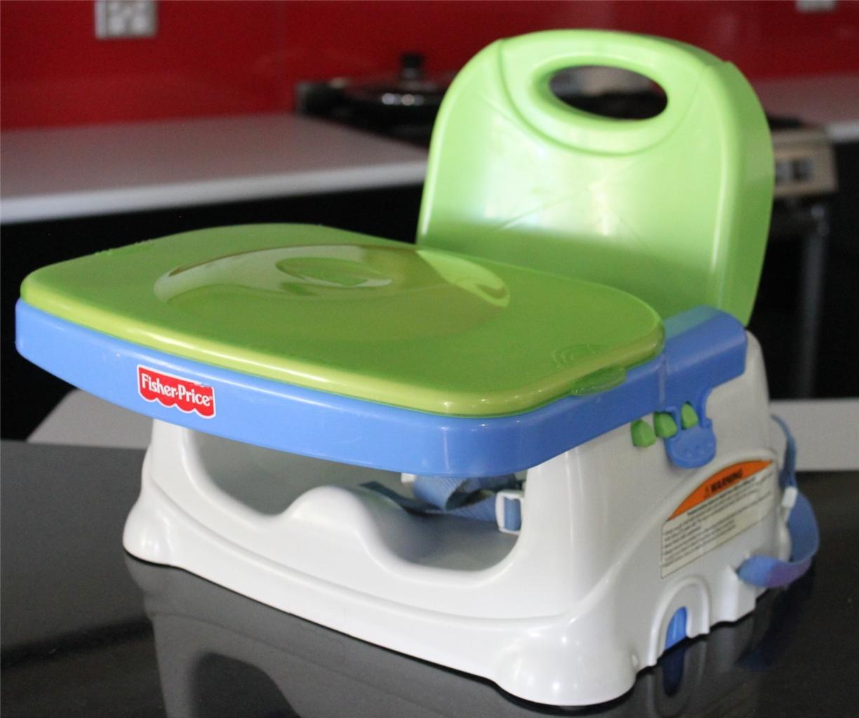 FISHER PRICE Folding Adjustable Booster High Chair Feeding Seat