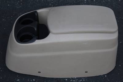 97 - 03 Ford F150 Tan Center Console Lid Armrest Cup ...