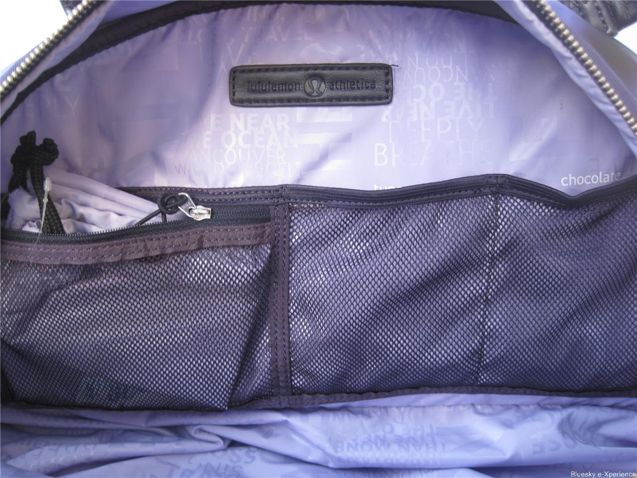 Lululemon Womens Gym Travel Bag Shoulder Strap Ladies Sports Brand New