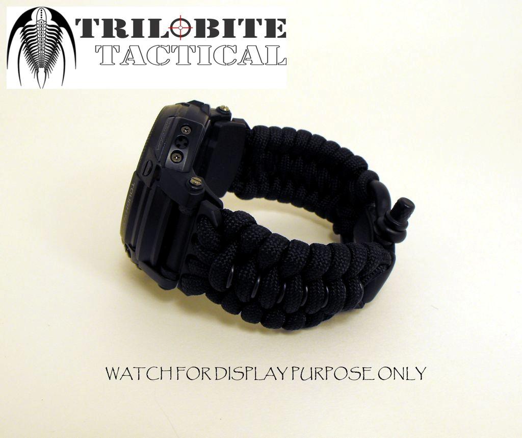 Tactical Paracord Watch Band by Trilobite Tactical 22mm eBay