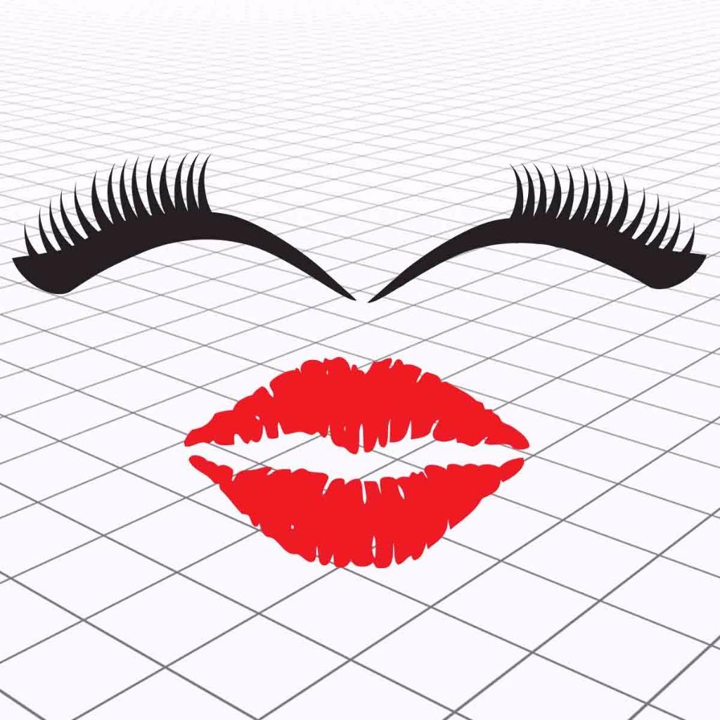 VW-Beetle lashes, VW Bug EyeLashes and Lips,Volkswagen Bug ...