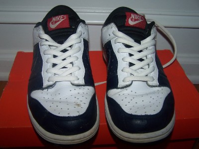 Nike Basketball Shoe on Mens Nike Basketball Shoes Sneakers Dunk Low Cl 8 5 Lqqk   Ebay