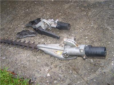 stihl trimmer hedge head parts articulating gear lot lqqk blades repair