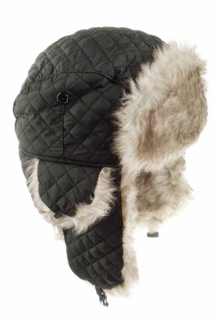 [UK SELLER]TRAPPERS HAT BREATHABLE OUTDOOR THERMAL FAUX FUR RUSSIAN