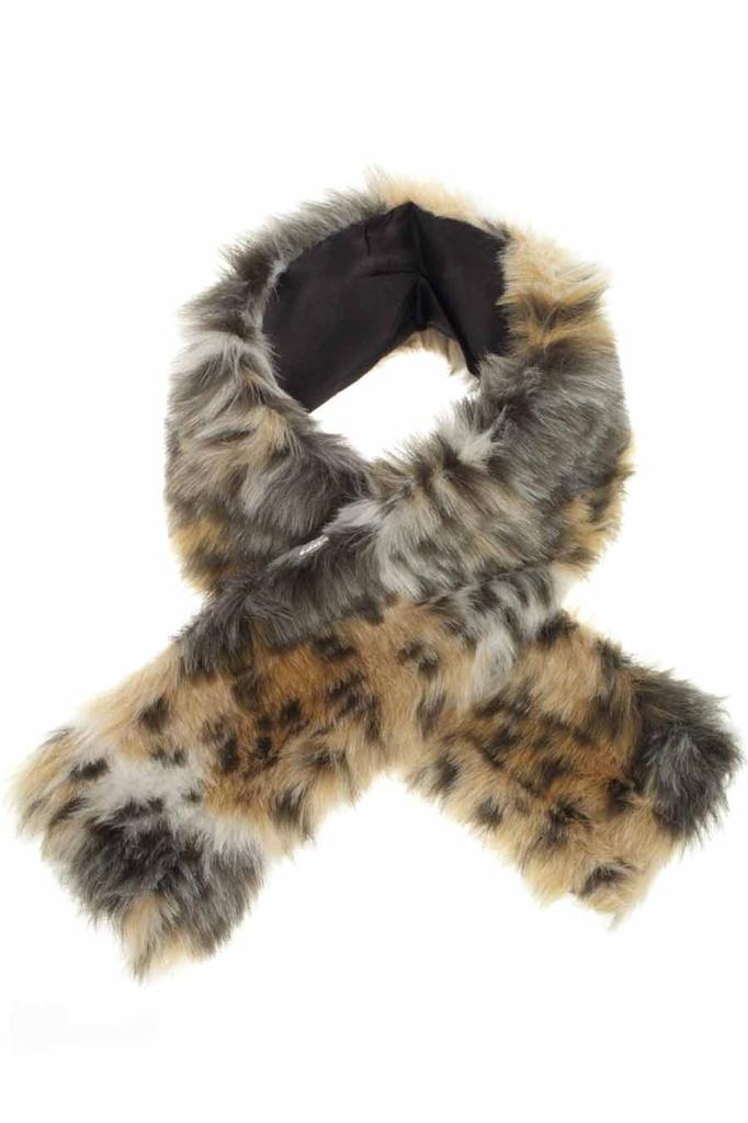 [UK SELLER] A/W Collection Fluffy Faux Fur Scarf / Animal Pattern