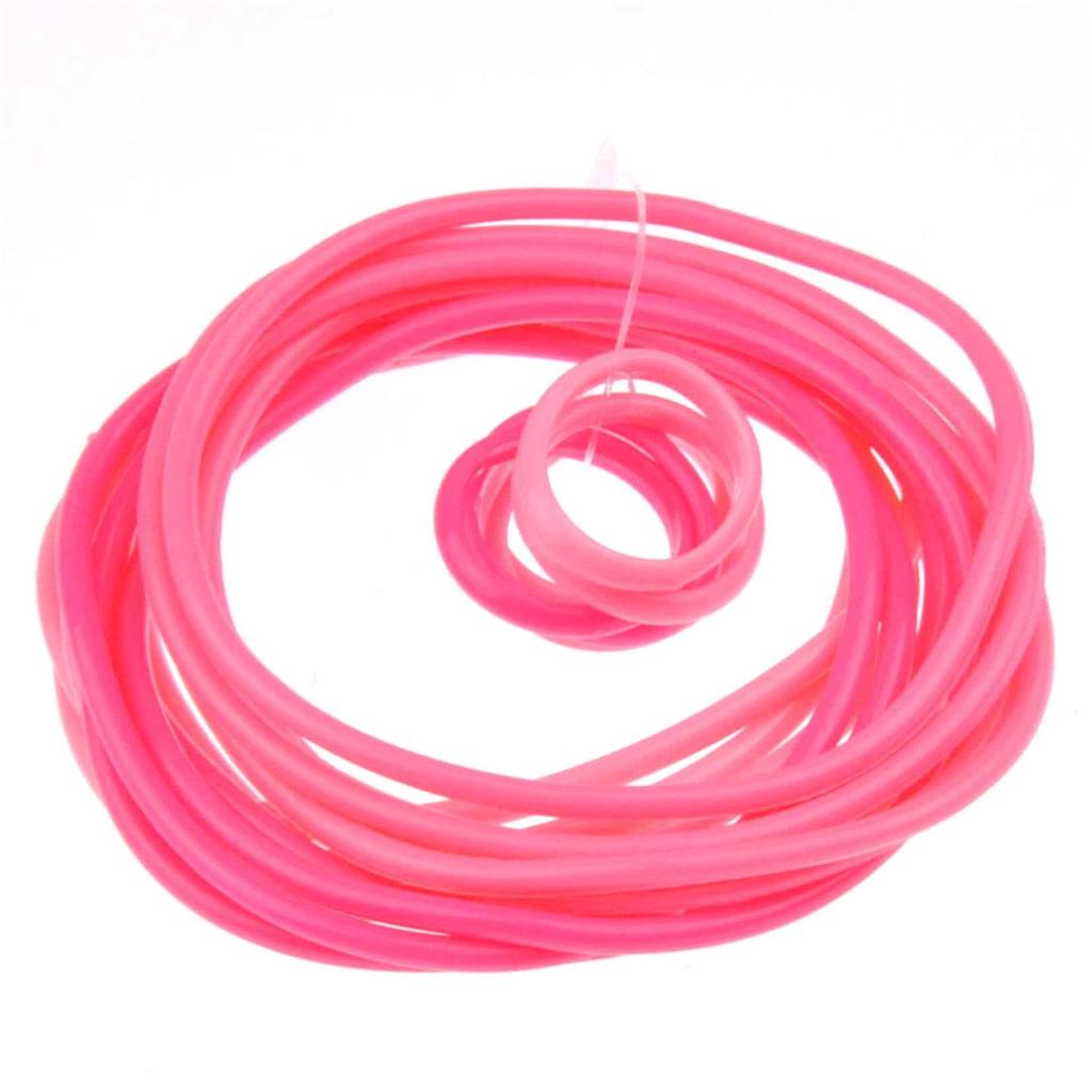 12X Gummy Bands Bracelets Gummy Wristband Bangle Jelly Rubber Shag Band