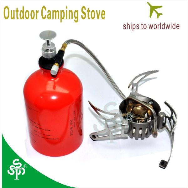Multi Fuel Camping Stove Portable Backpacking Gas Cooking Ware Outdoor