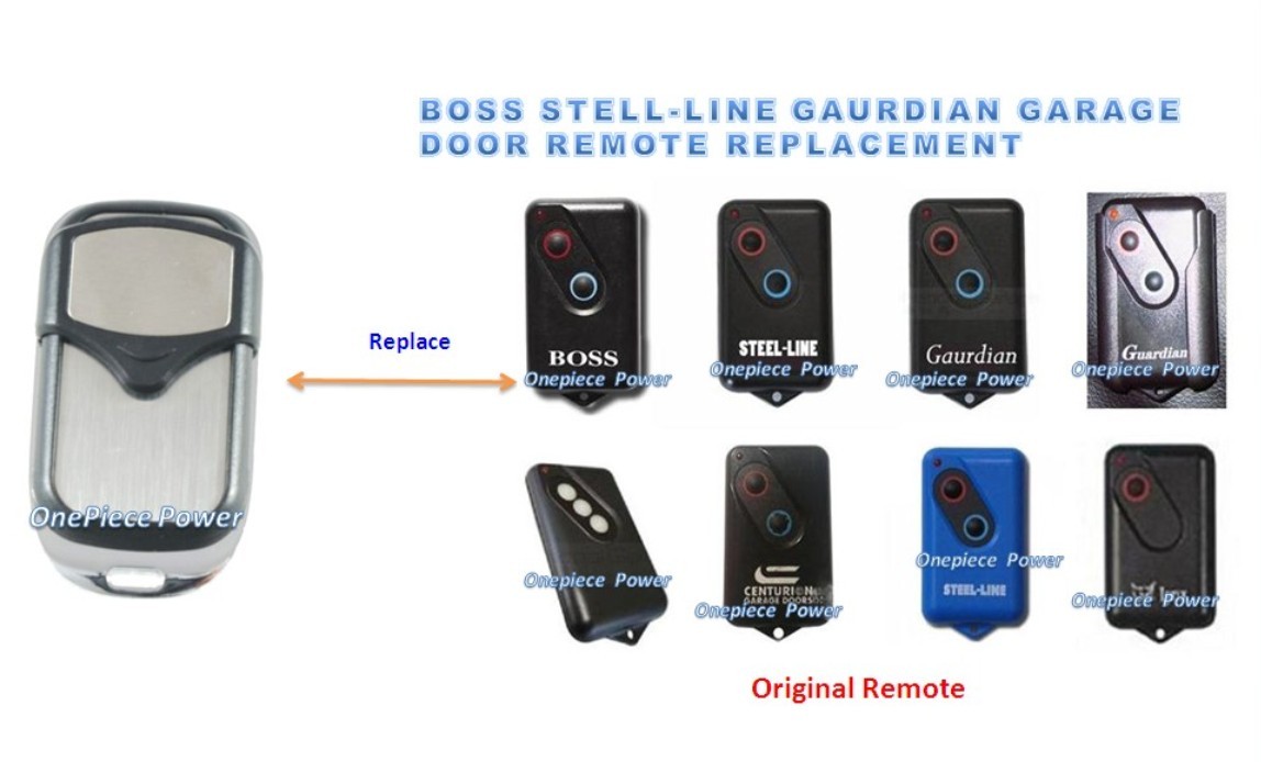 High Quality Boss Guardian Steel Line Garage Door Remote Replacement