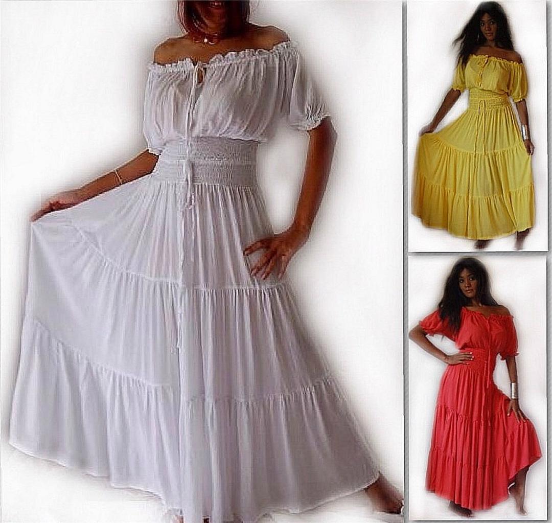 peasant maxi