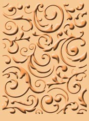 New Provo Craft A2 CUTTLEBUG EMBOSSING FOLDERS Textured Diecuts fc - Picture 8 of 30