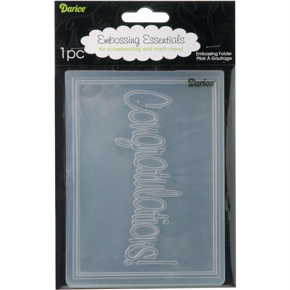 1 New DARICE A2 EMBOSSING ESSENTIALS FOLDER Textured Cuttlebug Diecuts cd eBay