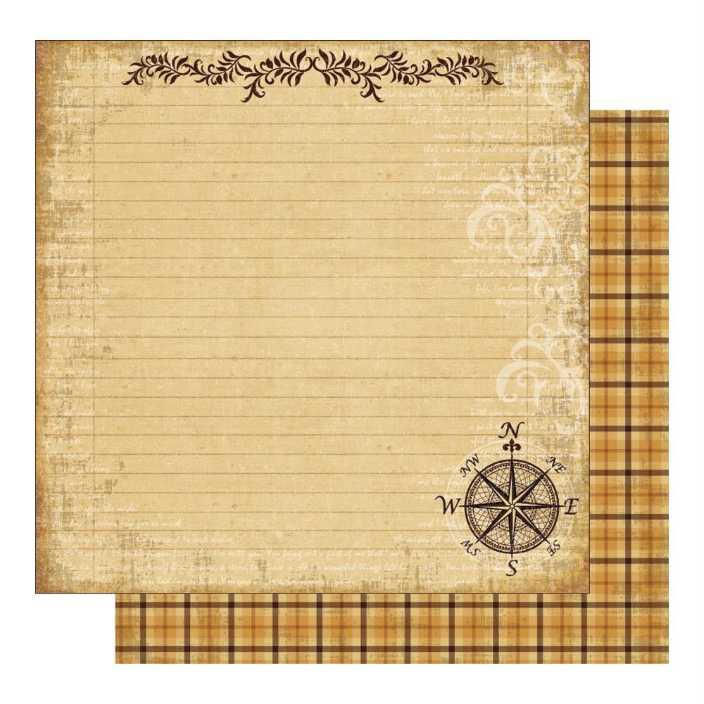 12x12 Sheet Best Creation FOREVER MORE GLITTER PAPER Heritage Vintage