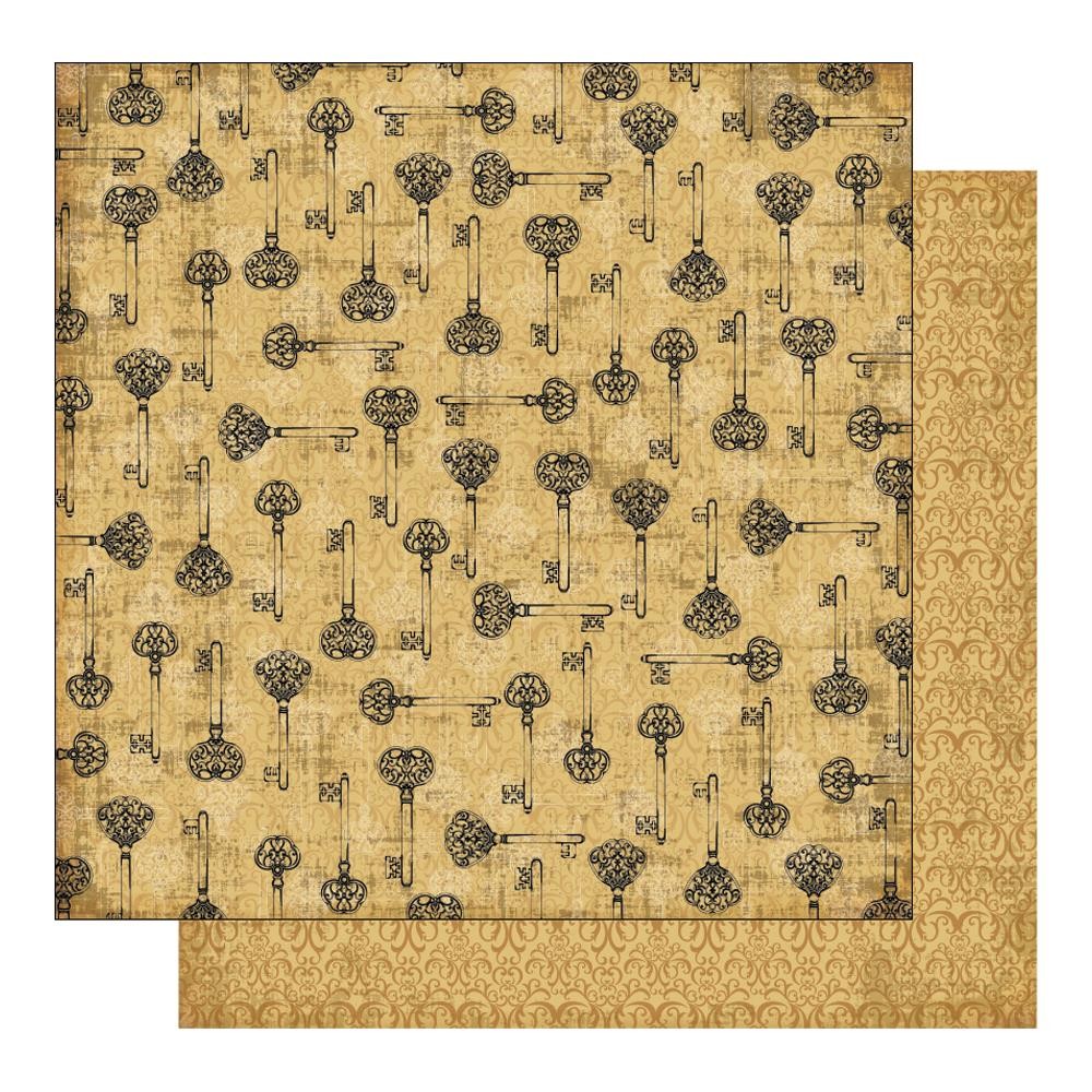 12x12 Sheet Best Creation FOREVER MORE GLITTER PAPER Heritage Vintage