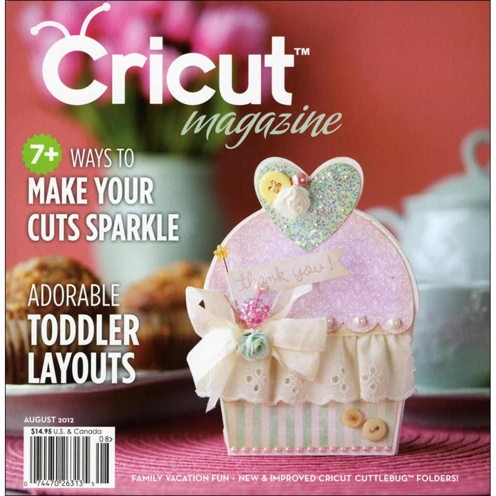 130pg New CRICUT MAGAZINE Scrapbook Trends Idea Book August September