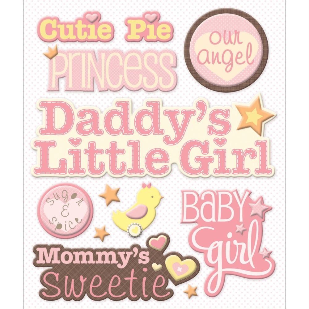 1 New LIFE'S LITTLE OCCASIONS BABY STICKERS Scrapbook Medley