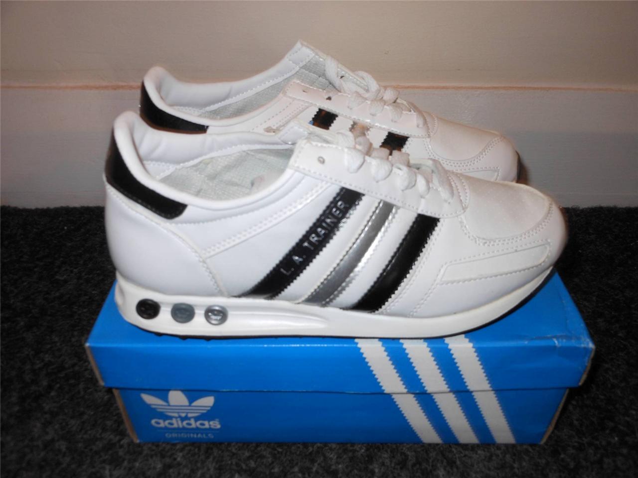 Mens-adidas-L-A-TRAINER-trainer-NEW-BOXED-various-sizes-IDEAL-GIFT-FREE-UK-PP