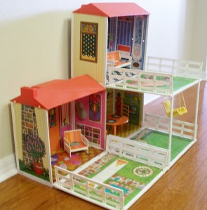 vintage barbie dream house 1970s