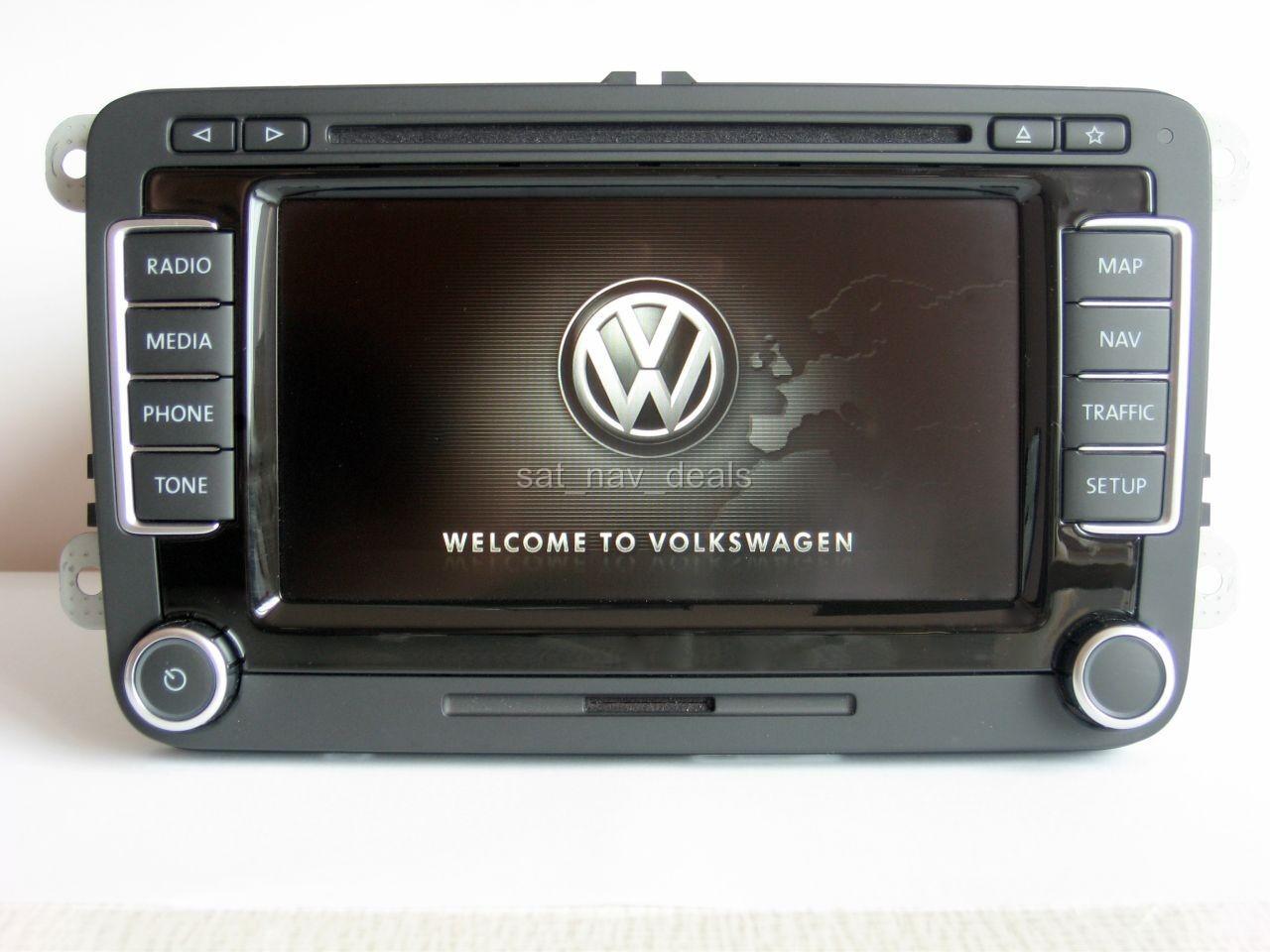 VW RNS 510 MFD3 D LED H61 SW4020 V8 sat nav navigation Golf Passat Touran Tiguan