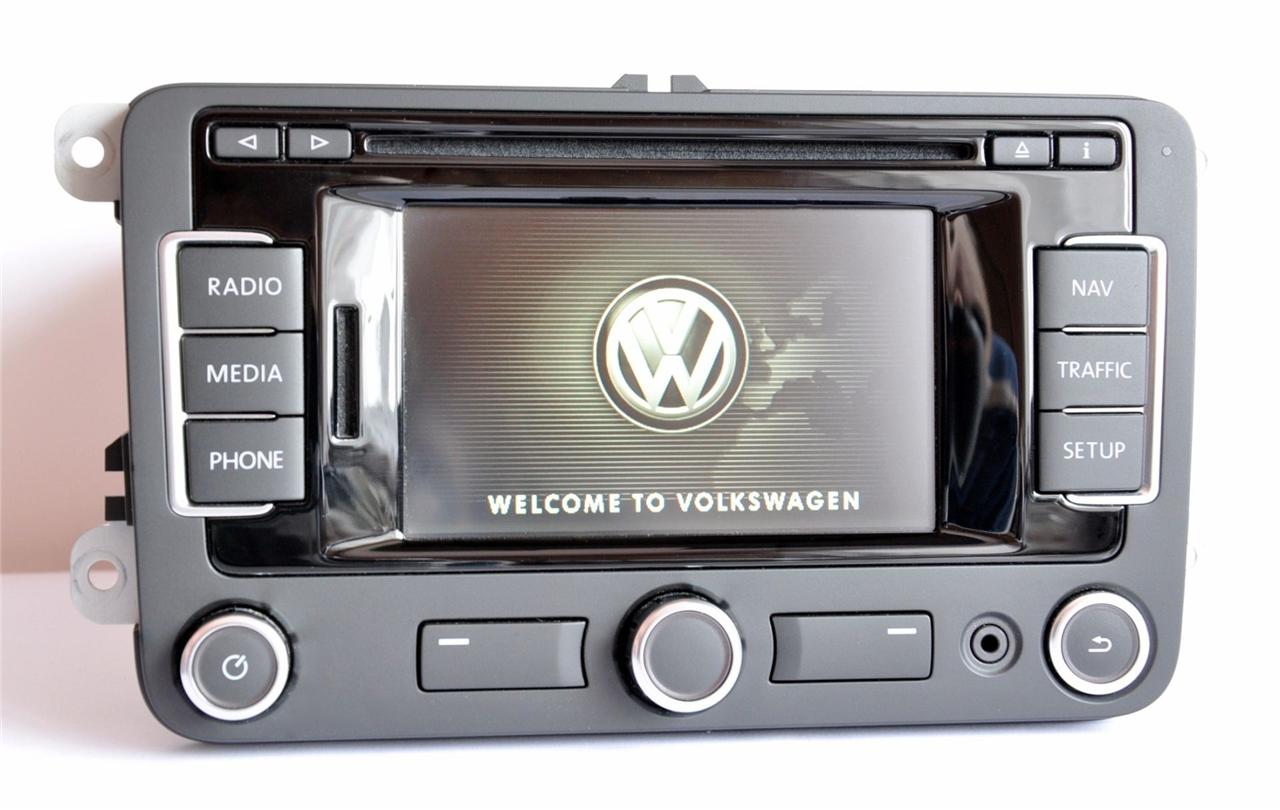 NEW 2014 VW RNS 315 JX satnav navigation Golf Passat Tiguan Polo Jetta