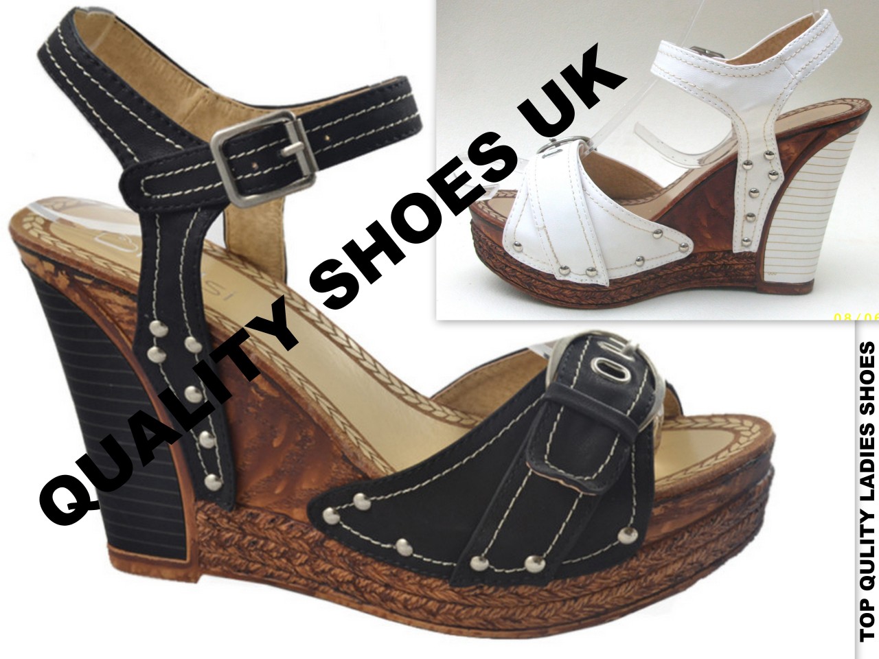 womens wedge sandals size 3