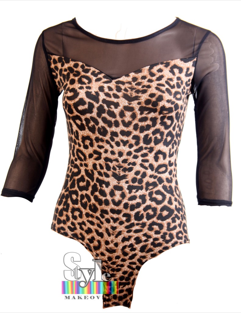 Animal Print Bodysuit