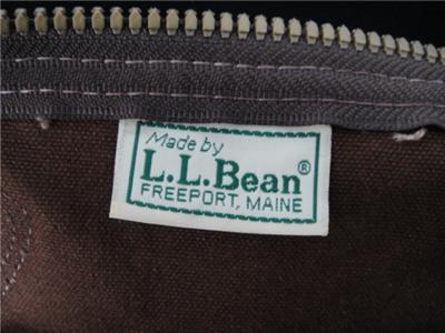 Vintage Duffle  on Vintage L L  Bean Duffle  Gym Bag   Ebay