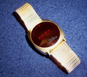 texas instruments red led watch