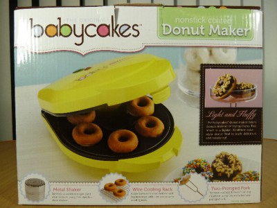 Baby Cakes Clothing on Babycakes Yellow Donut Maker Nonstick Coated Dn 95lz  New    Ebay
