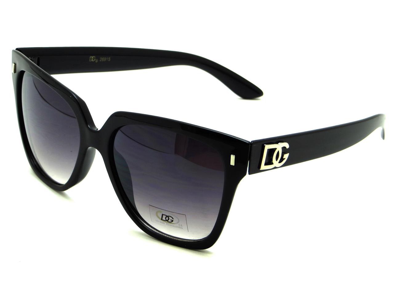 DG Women Designer Sunglasses Retro Logo Vintage Wayfarer Oversize Cat