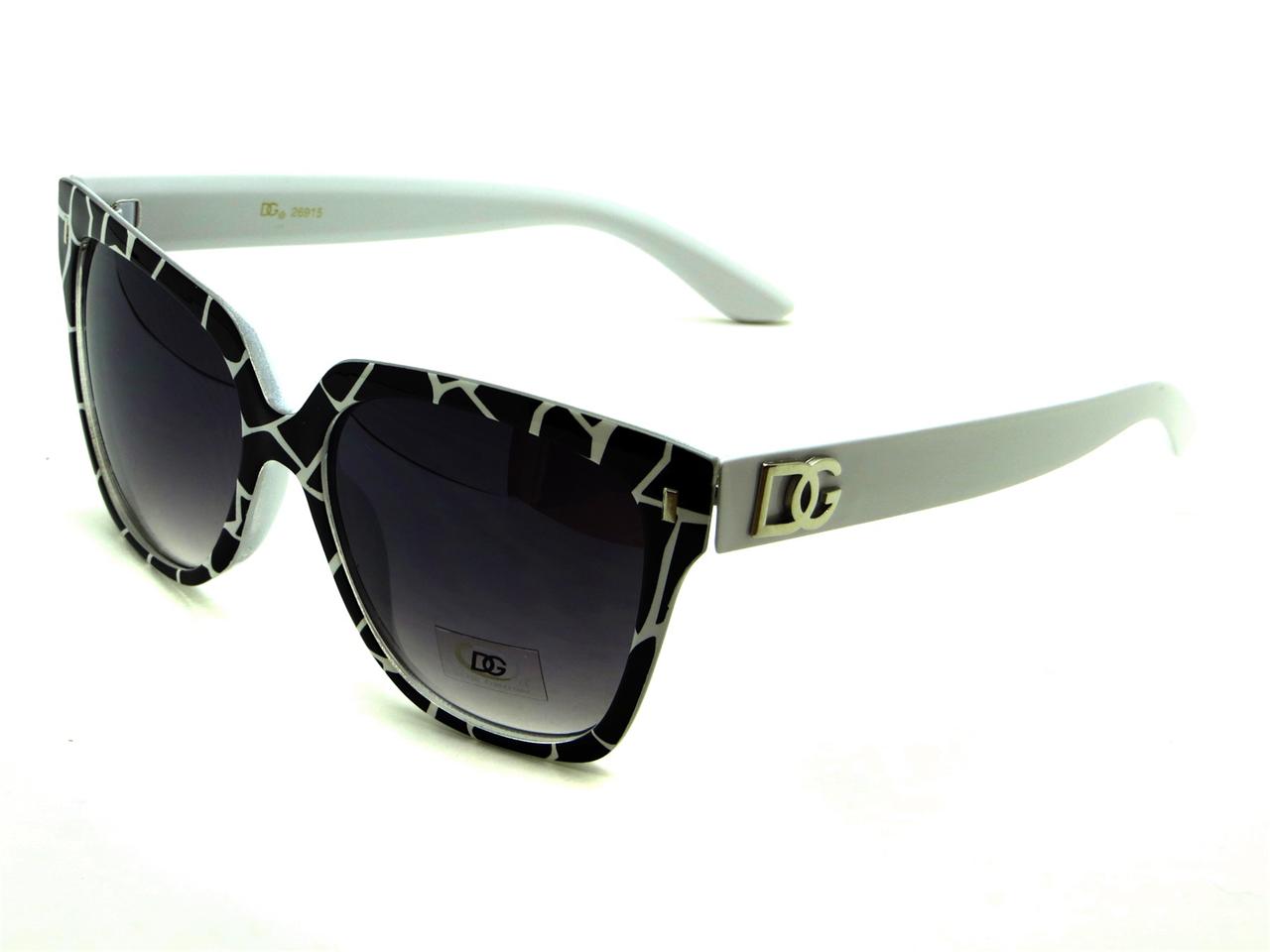 DG Women Designer Sunglasses Retro Logo Vintage Wayfarer Oversize Cat